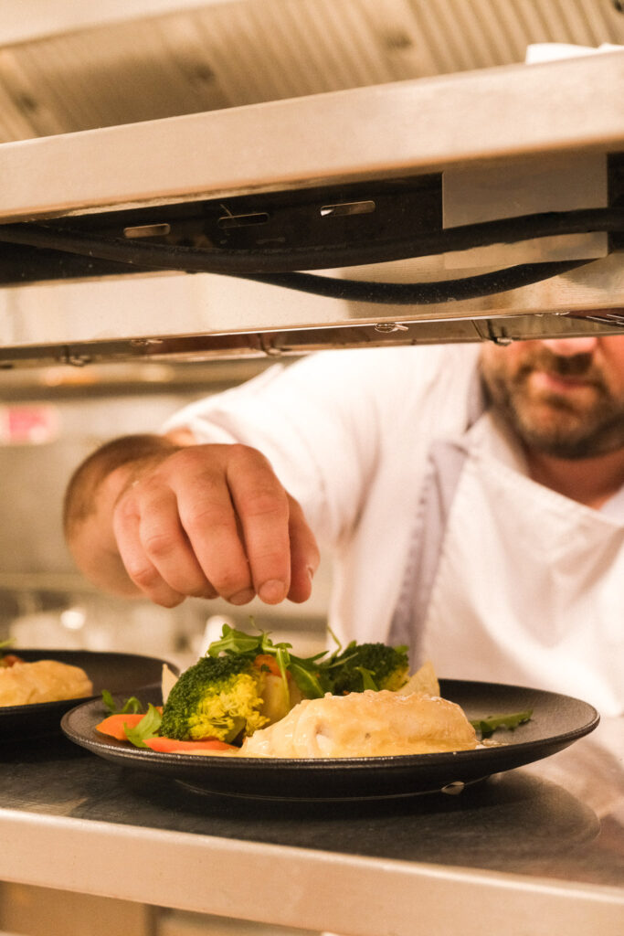 dressage en cuisine
